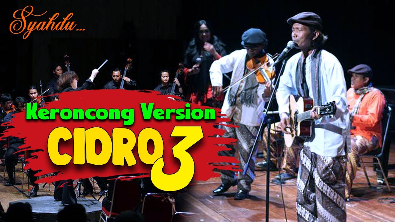 CIDRO 3 Keroncong Version Cover