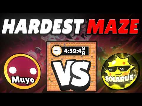 Getting Trapped in the Hardest Brawl Stars Maze (Ft. Muyo)