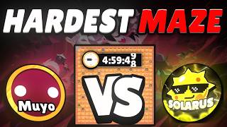 Getting Trapped in the Hardest Brawl Stars Maze (Ft. Muyo)