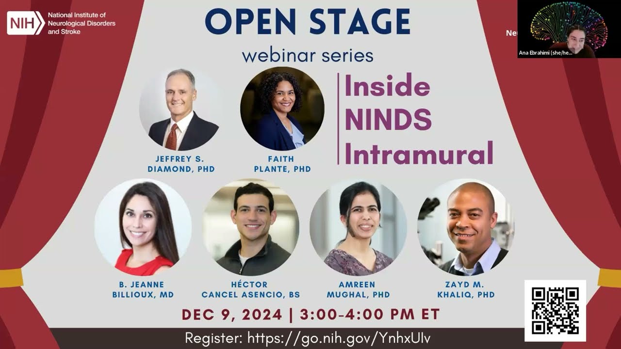 OPEN Stage Webinar: Inside NINDS Intramural