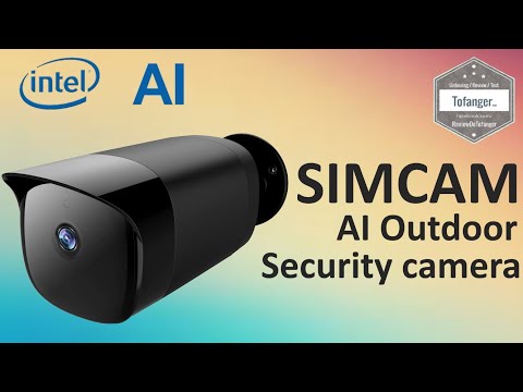 SimCam Outdoor security camera - SIMCAM outdoor security camera - 1080P - Night vision -Wifi