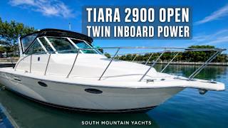 1993 Tiara 2900 Open | Twin Crusader Inboards | Full Boat Tour by South Mountain Yachts