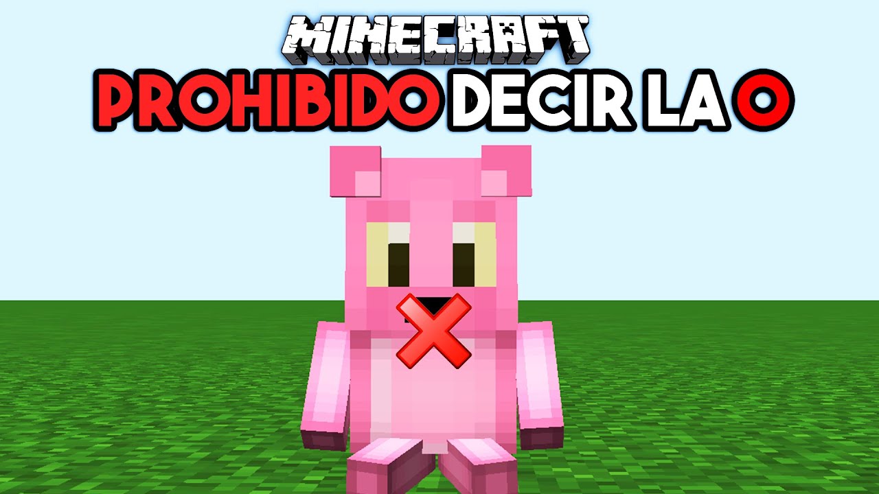 Minecraft, pero No Debo decir la Letra O! ⚠️ #Shorts