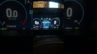 Changing dash screen display options