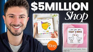 Download Lagu This Etsy Shop Made $5Million Selling POD Products (Shop Review) MP3