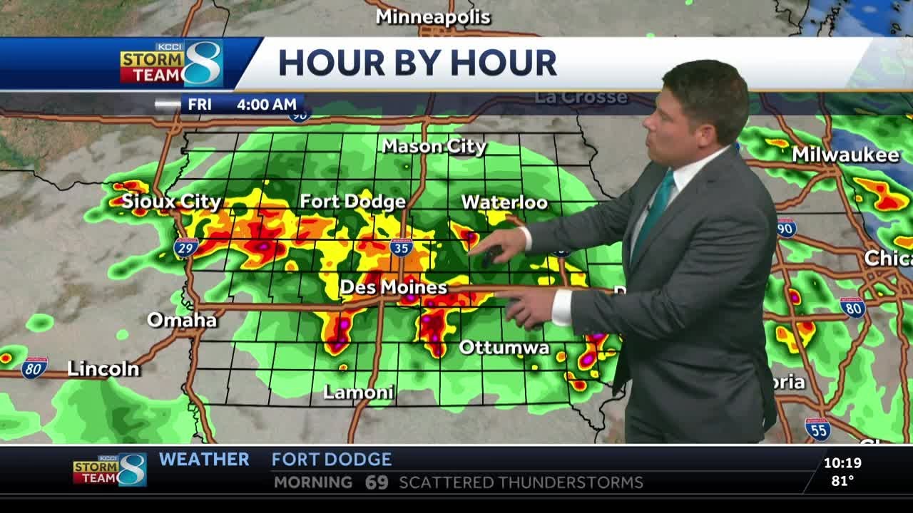 Iowa weather: Severe thunderstorm watch issued for 26 counties ...