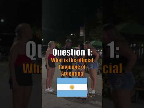 Videó: Argentína hivatalos nyelvei