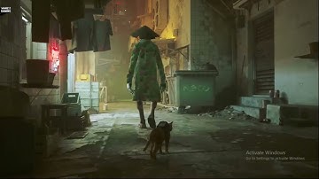 Stray #Gameplay #walkthrough  Video Part 6 ⚡| The Slums Part 2 |#straygame  Cat | #HanzitGaming