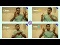 DEAF - ''C'' which (Basic words) are taken from english with Indian sign language.