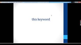 JS this key word :Arabic