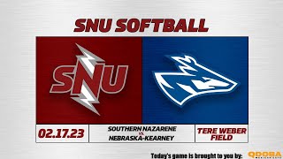 Raising Canes Softball Festival - Southern Nazarene vs. Nebraska-Kearney