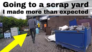 Selling SCRAP METALS to a UK scrap yard to make money