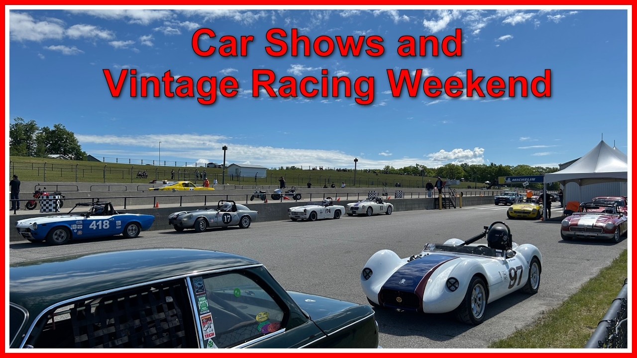 A Fun Weekend of Car Shows and Vintage Racing, June 20th/21st, 2026