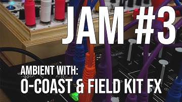 Jam #3 | Synth Ambient | 0-Coast & Field Kit FX, VCV Rack Eurorack Modular