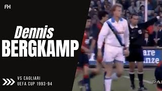 Dennis Bergkamp ● Skills ● Cagliari 3:2 Inter ● UEFA Cup 1993-94