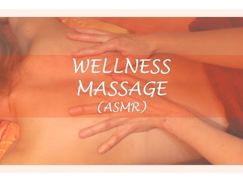 ASMR | RELAXING BACK MASSAGE / ENTSPANNENDE RÜCKENMASSAGE (ROLEPLAY)