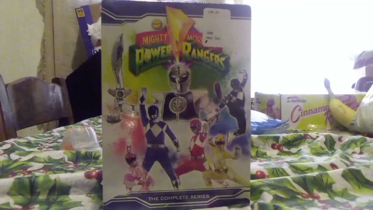 Unboxing 8/8/21 Mighty Morphin Power Rangers The Complete Series 2017 DVD Edition Set