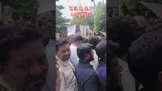 Vizag street vendor shops removed M. V. P. Colony🔥🔥🔥🔥🔥