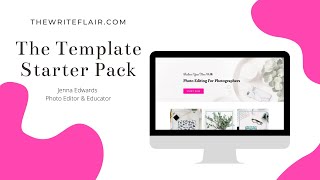 Website Design and Copy for Photo Editor Jenna screenshot 5