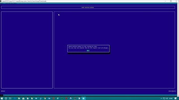 openSUSE Leap 42 Linux installation on a Windows 10 system