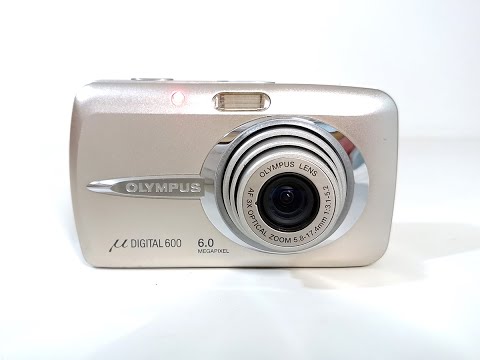 OLYMPUS μ DIGITAL 600 Digital Camera - YouTube