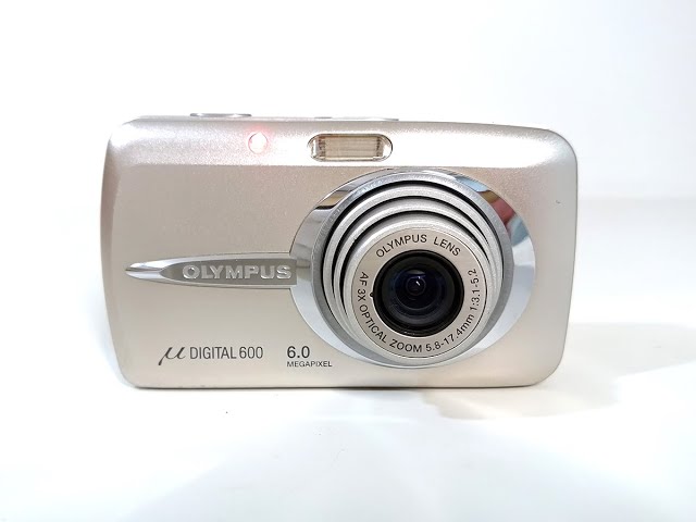 OLYMPUS μ DIGITAL 600 Digital Camera - YouTube