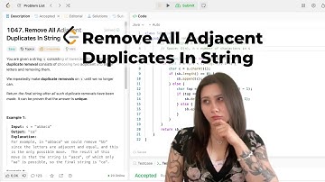 Remove All Adjacent Duplicates In String LeetCode - Java