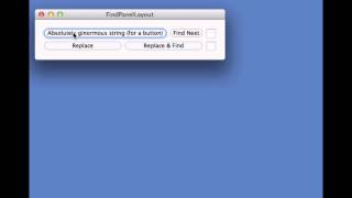 Cocoa Autolayout demonstration