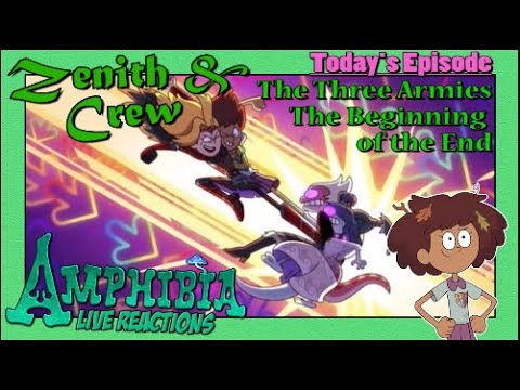 Live React: Amphibia- The 5 Armies & The Beginning of the End -The Frogs of Calamitous Intent Epi 37