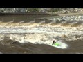 Auburn Dam surf American River 30,000 - 25,000 cfs class big and scary - below gay wave