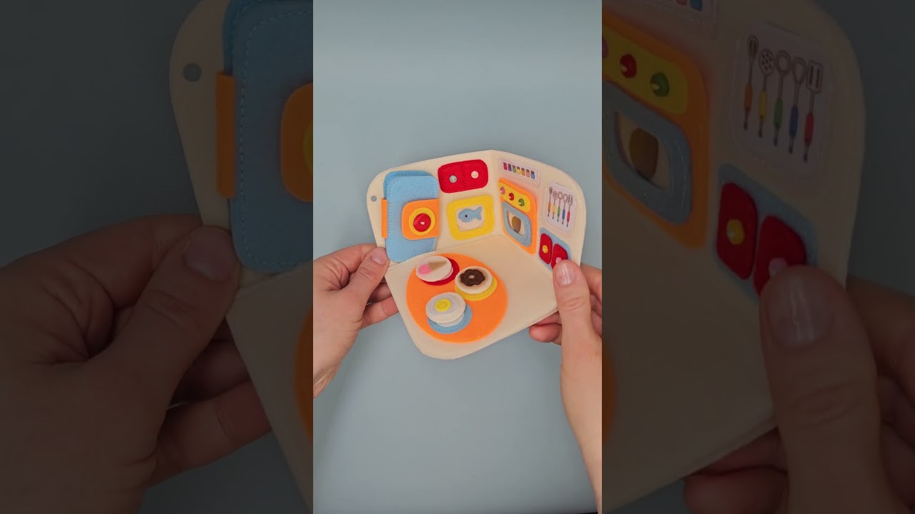 Felt Dollhouse Book: The Perfect Diy Project!