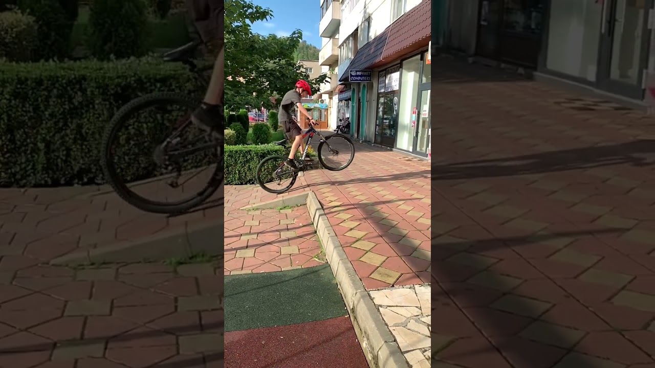 Tried a little no footer on a small ramp. This is my first video. 