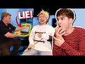 He was hiding the truth from me... (lie detector test)