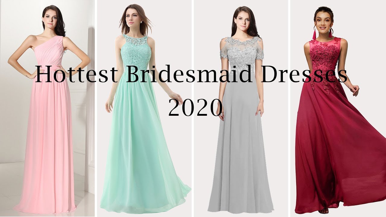 Hottest Bridesmaid Dresses 2020– VaniaDress - YouTube