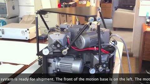 Model 710-6-500 Six Axis (#6DOF) Motion Seat for Simulator #motionbase