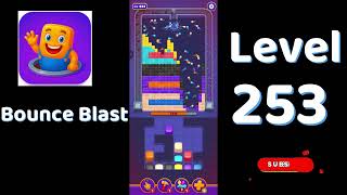 Bounce Blast Level 253 Walkthrough 🎮💥 | Tricky Ball Puzzle Solution | Go Answer