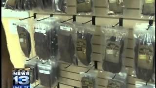 Brazen burglar steals beef jerky