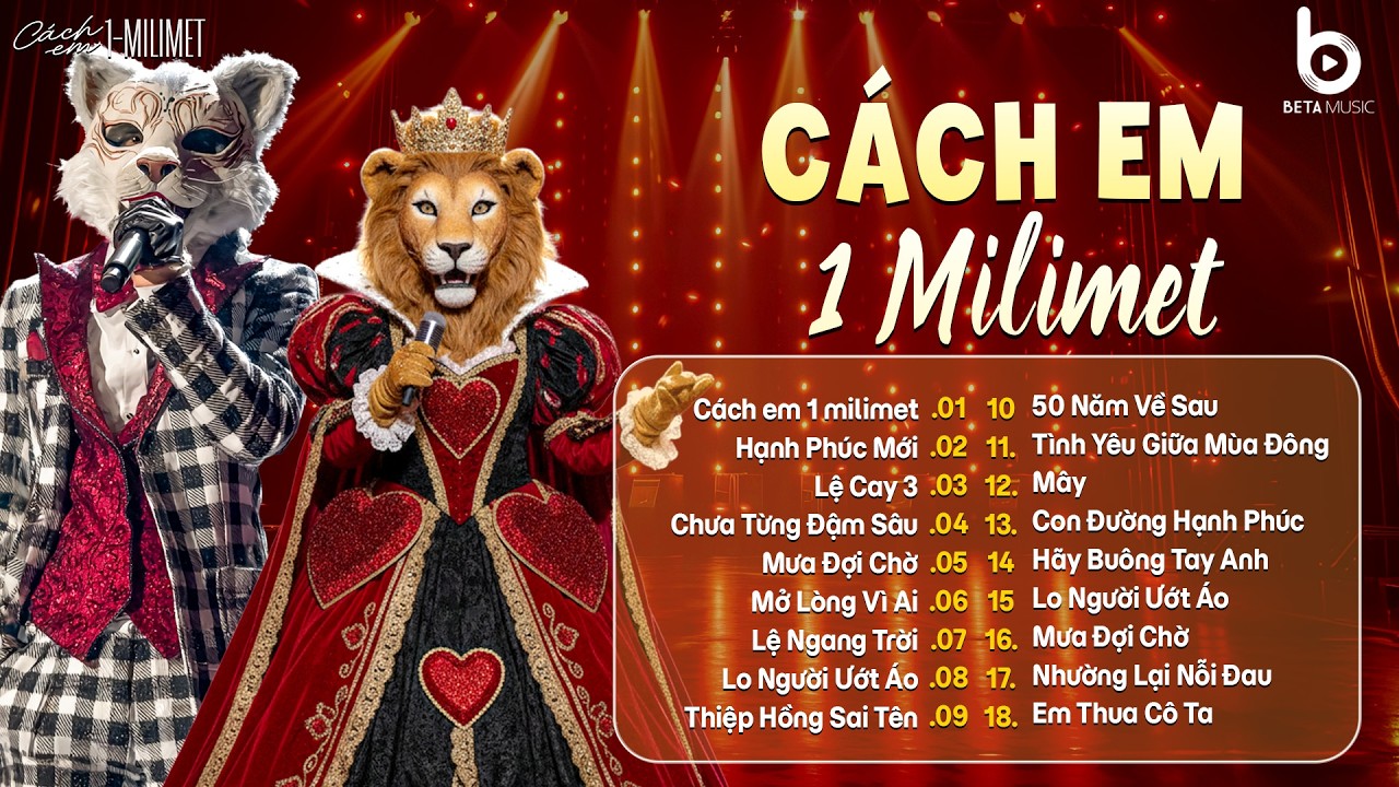 Cách Em 1 Milimet - Lỡ Ký Ức Của Anh Một Ngày Vơi Đi | List Nhạc Trẻ Ballad Cover Mới Nhất 2026