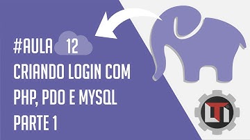 Aula 12 - Criando login com PHP, PDO e MySql Parte 1