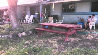 Sideflip from bench