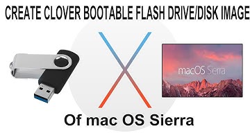 create mac os sierra install media usb and disk image