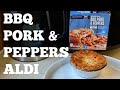 NEW BBQ PORK &amp; PEPPERS PIE in ALDI Food Review