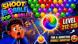 Shoot Bubble Pop Bubbles Level 212-215 🎯 | Bubble Shooter Gameplay screenshot 5