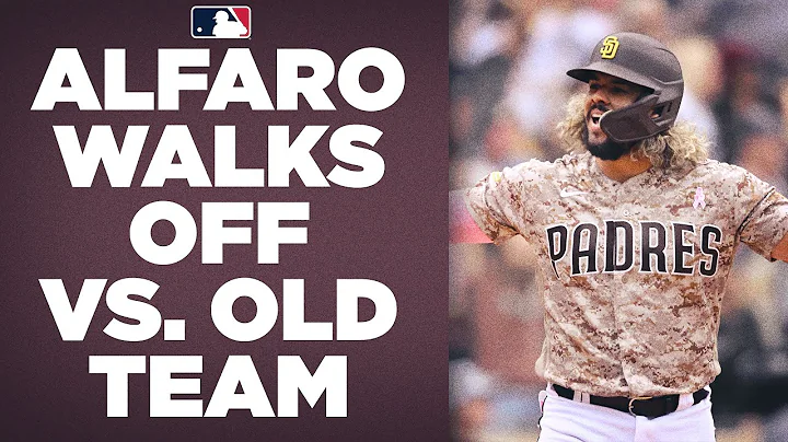 Jorge Alfaro hits MONSTER homer to walk-off agains...