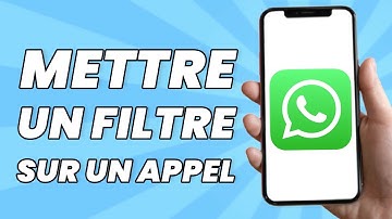 Comment Mettre Un Filtre Sur Un Appel Vidéo Whatsapp