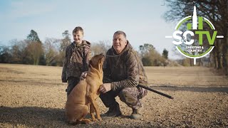 Shooting & Country TV | Shooting with Andy Crow 5 | 170 bird day pigeon shooting over peas