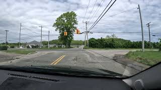 Riverhead NY Driving on Roanoke Ave @Long Island NY Views