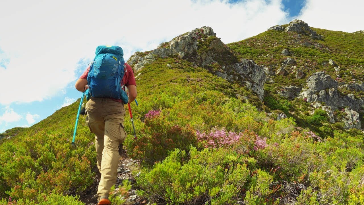 (4K) Climbing Retriñon Peak (Sobrescobio's Highest Peak), Asturias | Hiking Spain #hiking