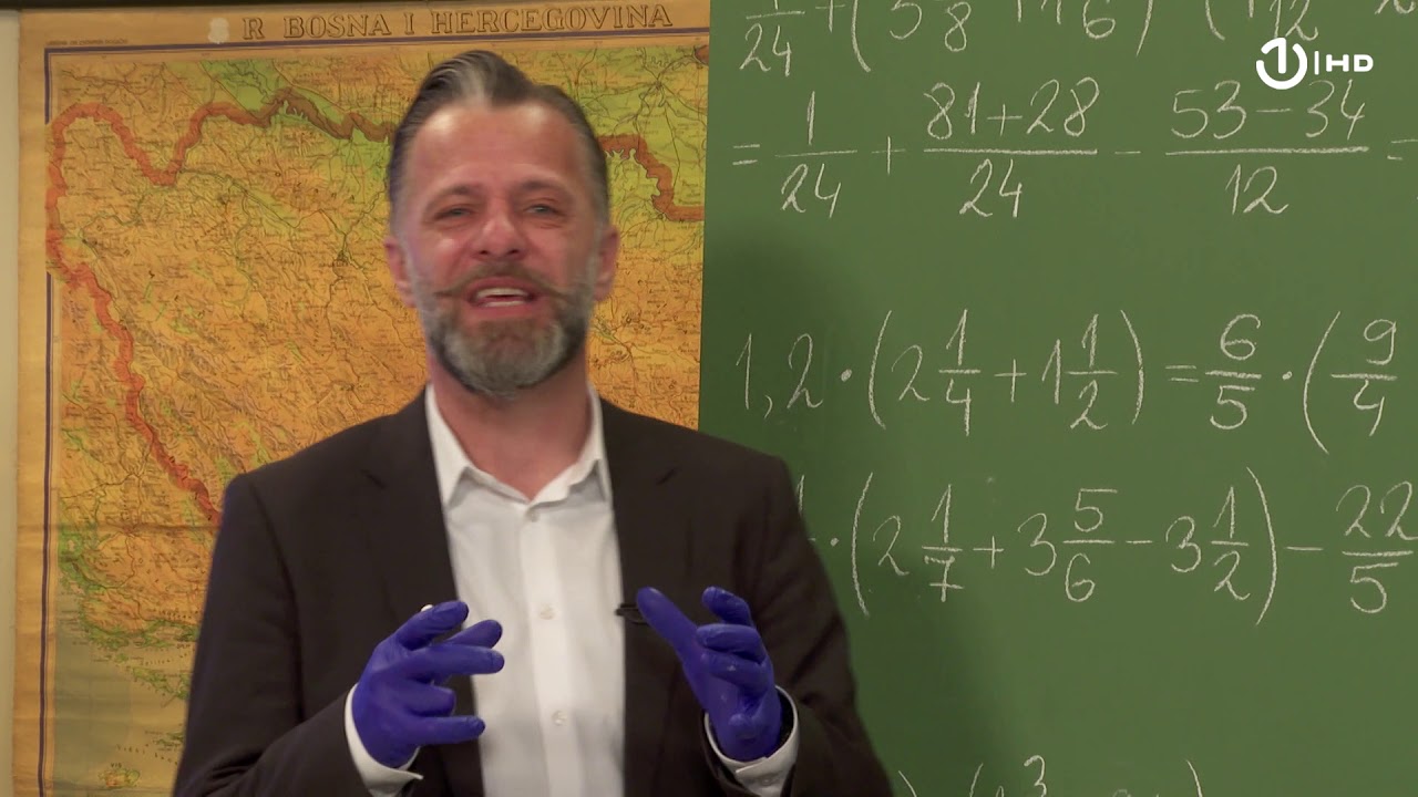 Domaća zadaća za 6. razred: Matematika - Razlomci - vježba