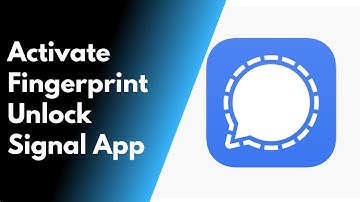 How to Enable Fingerprint Unlock in Signal App